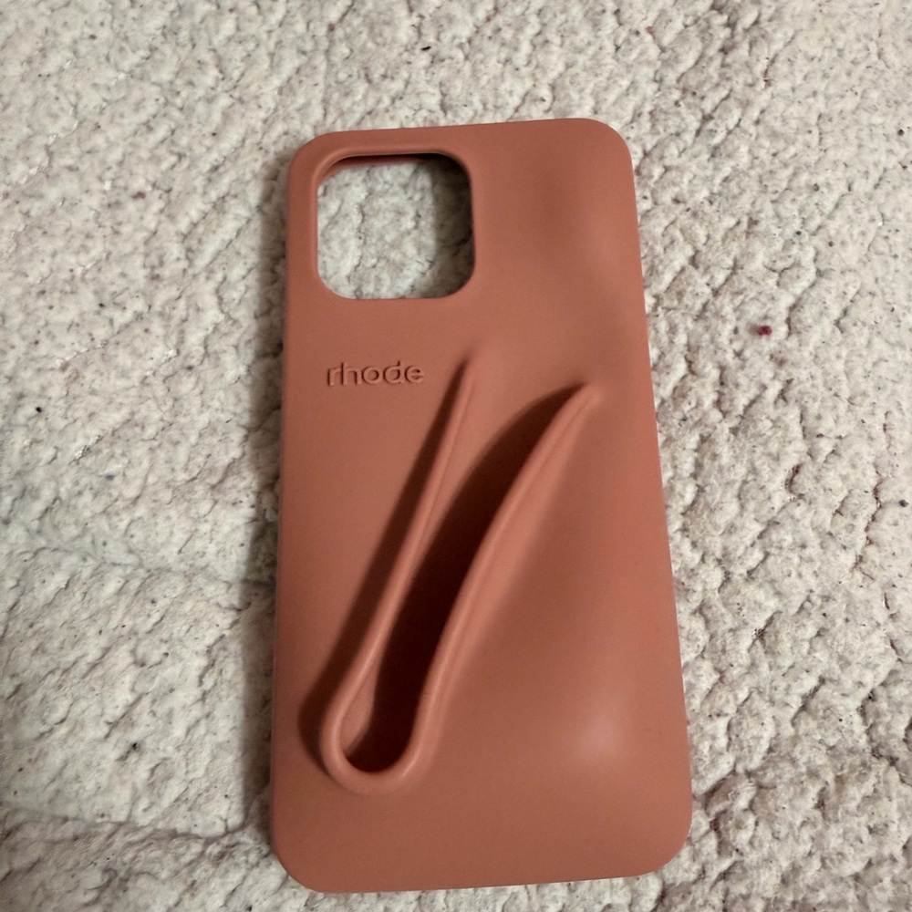 RHODE Brown Phone Case